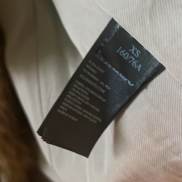 Brand New never worn AllSaints Elya Faux Fur Coat size XSMALL gorgeous faux fur - Picture 4 of 5